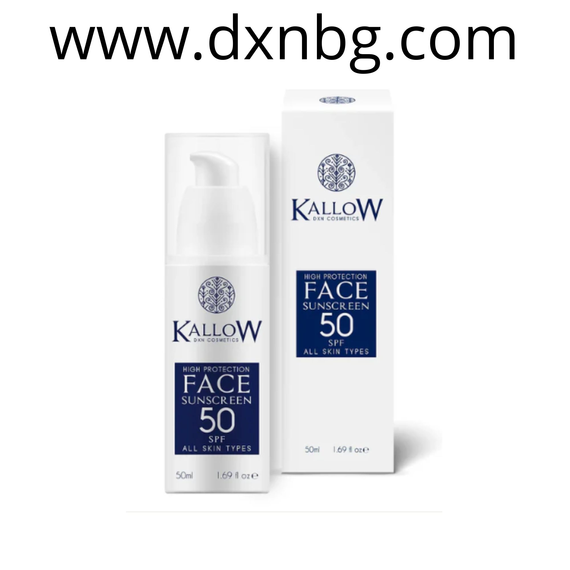 DXN SPF 50+,kallow, dxn kallow, Kallow SPF 50+, 50+, cream for face, cream for face with 50+ SPF